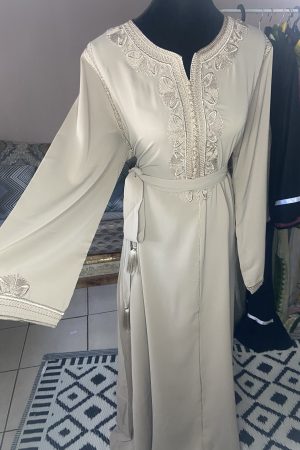 Caftan beige Taille XL