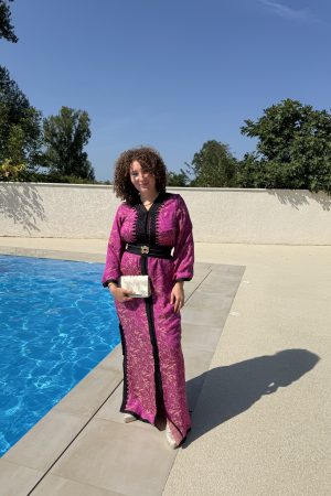 Caftan khemkha fuchia