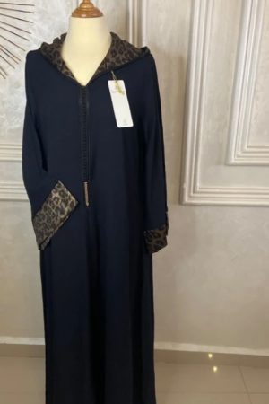 Jelaba Lin manches léopard