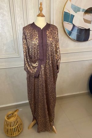 Caftan Yaqouta hrir Rose