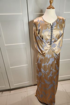 Caftan (bed3iya) kemkha doré